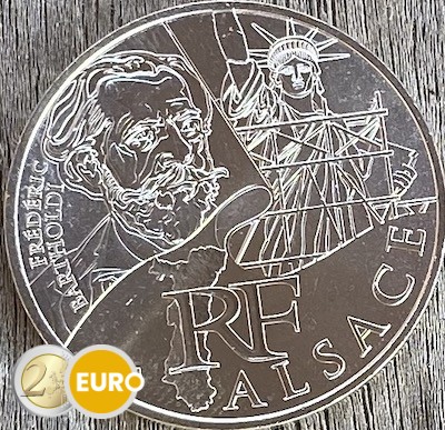10 euros Francia 2012 - Alsacia UNC