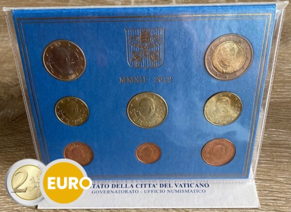 Euro set BU FDC Vaticaan 2012