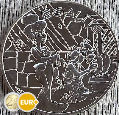 10 euros Francia 2015 - Asterix igualdad La cizaña