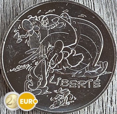 10 euros Francia 2015 - Asterix libertad El regalo del César
