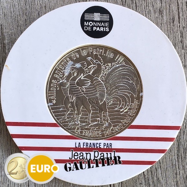 50 euros Francia 2017 - Jean-Paul Gaultier - Marsellesa