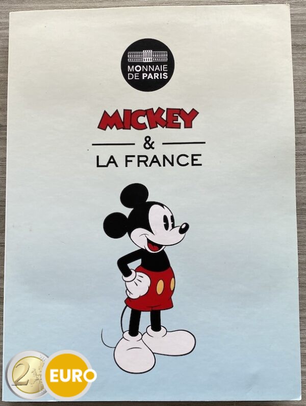 20 x 10 euro Frankrijk 2018 - Mickey en Frankrijk - in display