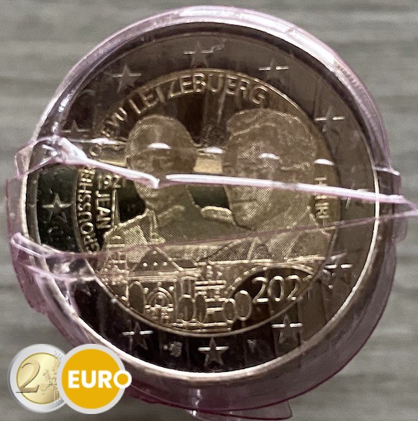 25 x 2 euros Luxemburgo 2021 - 100 años nacimiento Juan foto