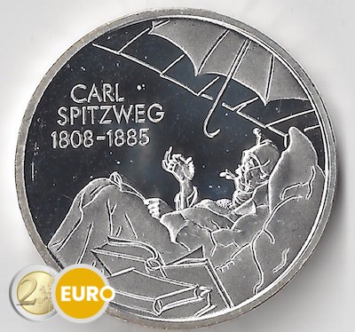 10 euros Alemania 2008 - D Carl Spitzweg BU FDC
