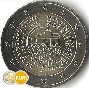 2 euros Alemania 2015 - G Unidad Alemana UNC