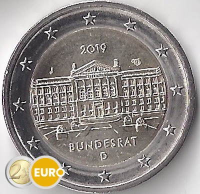 2 euros Allemagne 2019 - J Bundesrat UNC