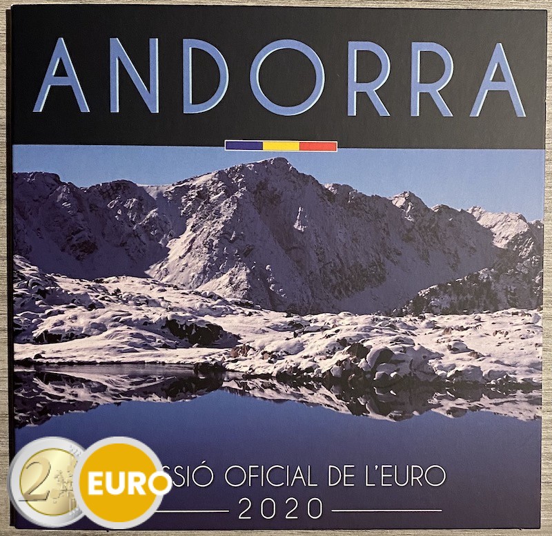 Serie de euro BU FDC Andorra 2020
