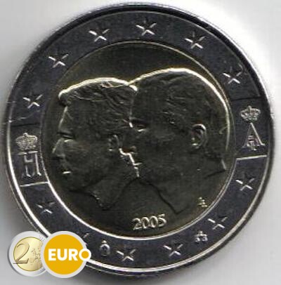 2 euro Bélgica 2005 - UEBL UNC