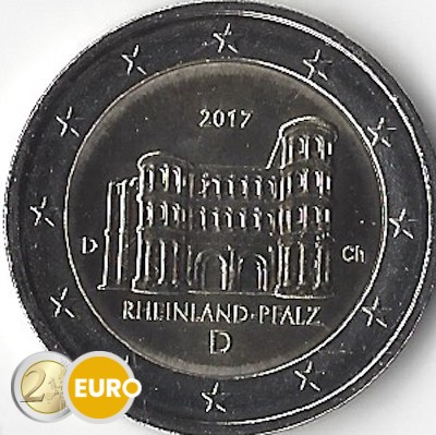 2 euros Alemania 2017 - D Rheinland-Pfalz UNC