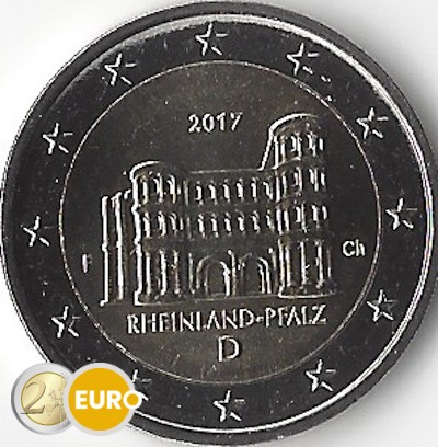 2 euros Alemania 2017 - F Rheinland-Pfalz UNC