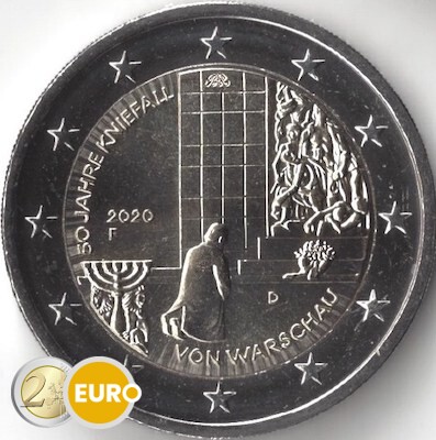 2 euro Deutschland 2020 - F Kniefall von Warschau UNC UNZ