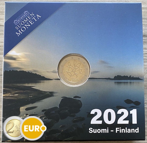 2 euros Finlandia 2021 - Periodismo BE Proof