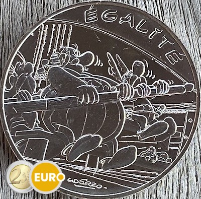 10 euros Francia 2015 - Asterix igualdad Los Juegos Olímpicos