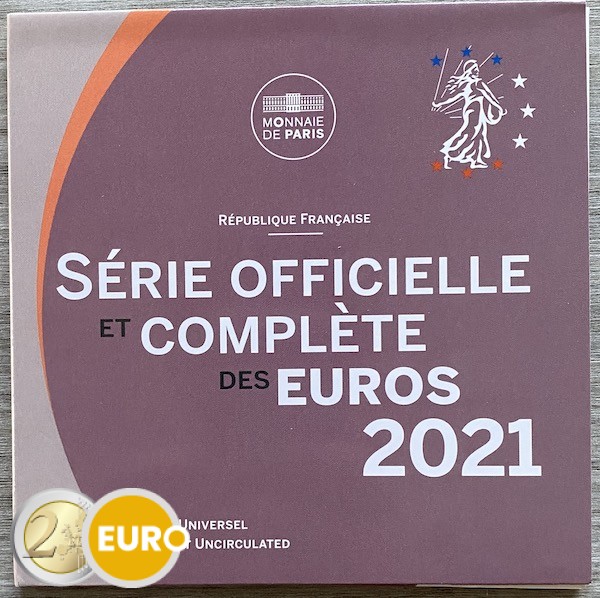 Serie de euro BU FDC Francia 2021