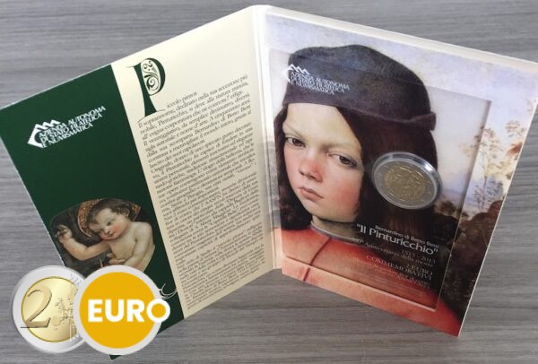 2 euros San Marino 2013 - Pinturicchio BU FDC