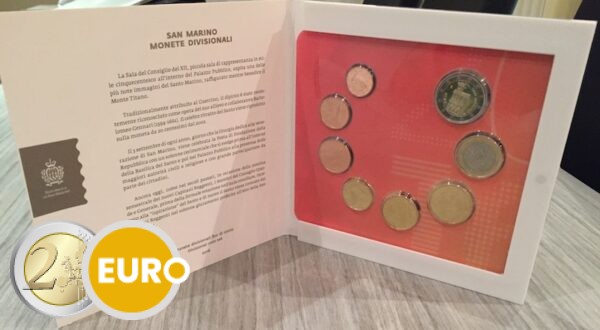 Serie de euro BU FDC San Marino 2016