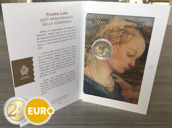 2 euro Saint-Marin 2019 - Filippo Lippi BU FDC