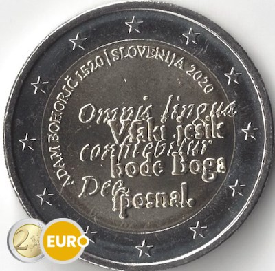 2 euros Eslovenia 2020 - Adam Bohoric UNC