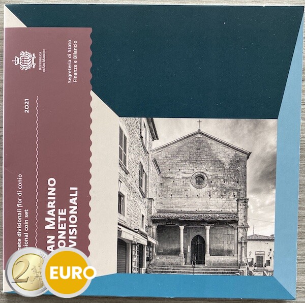 Serie de euro BU FDC San Marino 2021