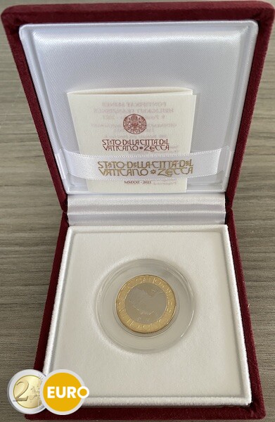 5 euros Vaticano 2021 - León X BE Proof