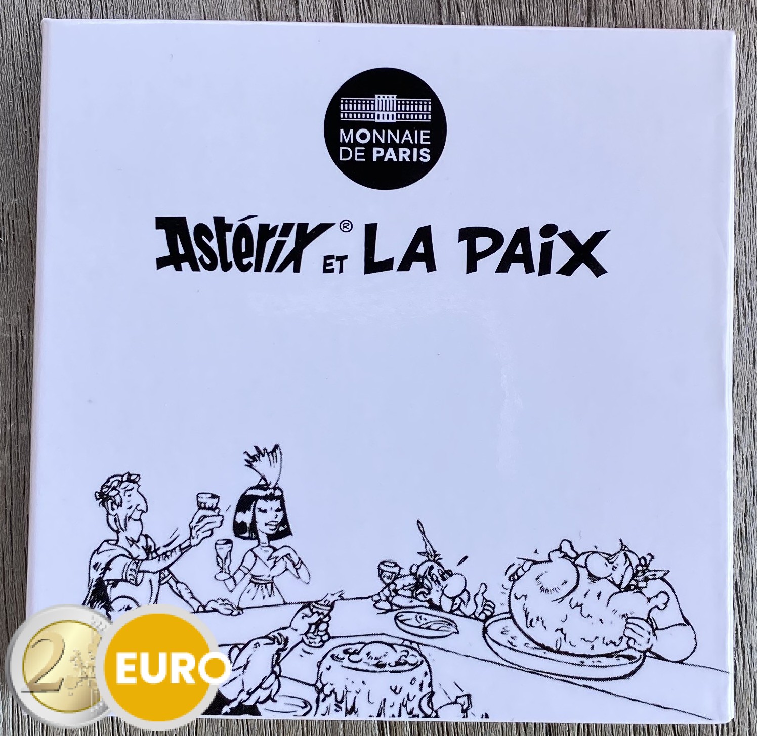 50 euros Francia 2015 - Asterix Paz - El banquete