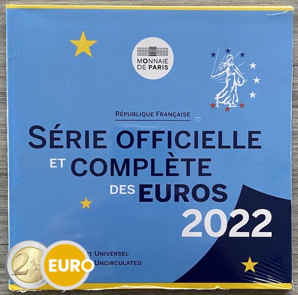 Serie de euro BU FDC Francia 2022