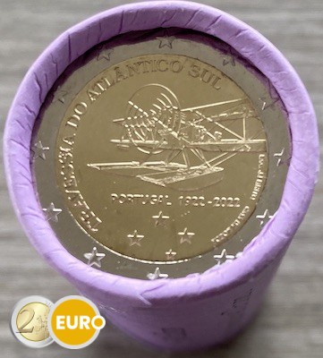Rollo 2 euros Portugal 2022 - Primer vuelo