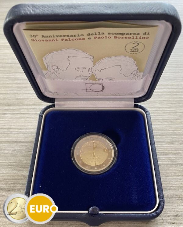 2 euro Italie 2022 - Falcone en Borsellino BE Proof