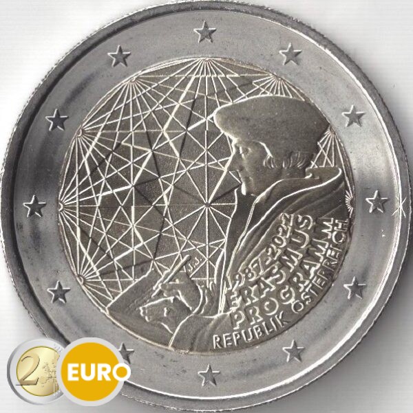 2 euros Austria 2022 - Erasmus UNC