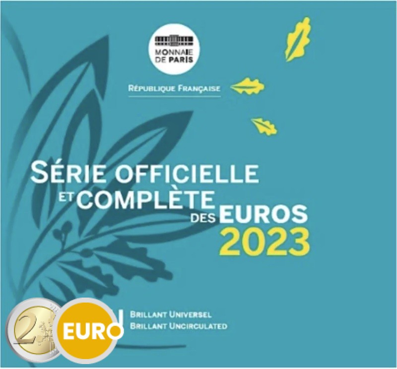 Serie de euro BU FDC Francia 2023