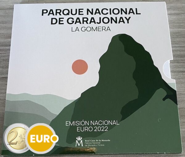 Serie de euro BU FDC España 2022 + 3 x 2 euros
