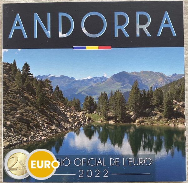 Serie de euro BU FDC Andorra 2022