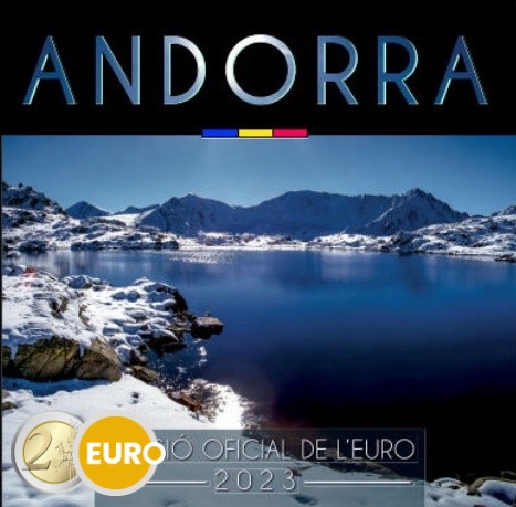 Serie de euro BU FDC Andorra 2023