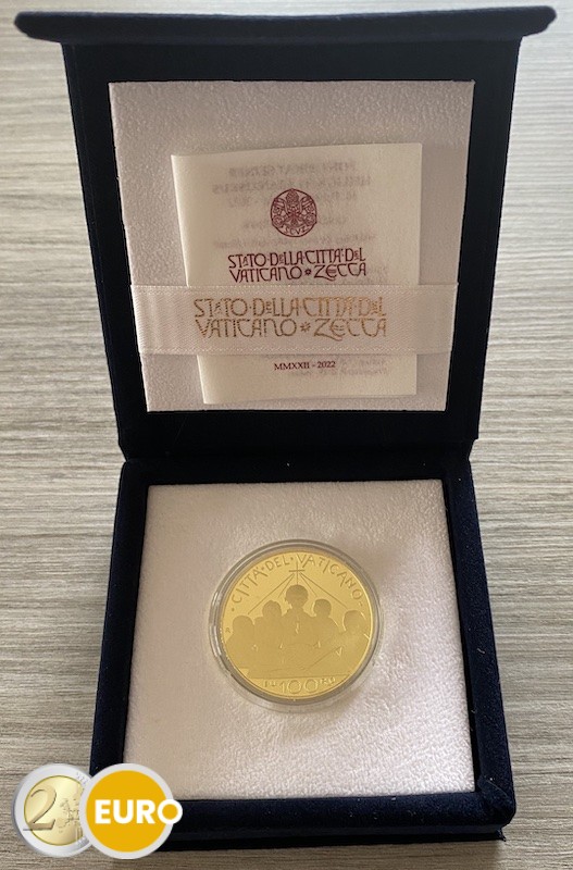 100 Euro Vatikan 2022 - Zweites Vatikanisches Konzil PP Gold