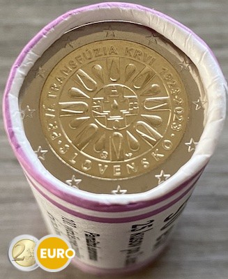 Rollo 2 euros Eslovaquia 2023 - Transfusión de sangre