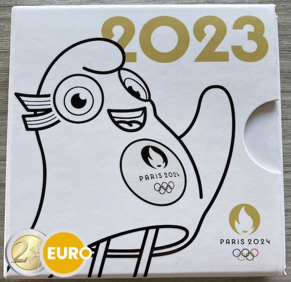 500 euro Frankrijk 2023 - Mascotte en de Republiek BE Proof goud