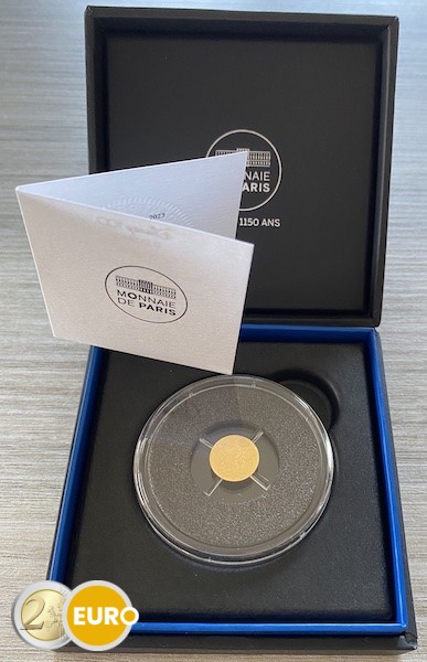 5 euros Francia 2023 - 100 años Disney - Minnie Mouse BE Proof Oro