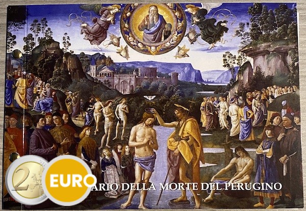 2 euro Vaticaan 2023 - Perugino BU FDC Numisbrief