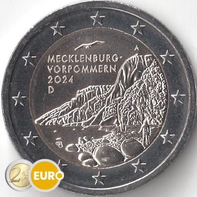 2 euros Alemania 2024 - Mecklemburgo-Pomerania Occidental UNC