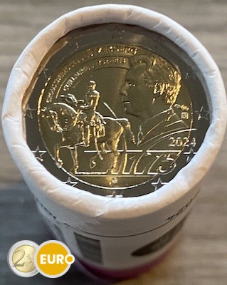 Rol 2 euro Luxemburg 2024 - 175e sterfdag van groothertog Willem II