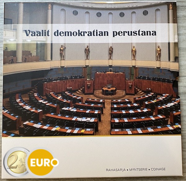 Serie de euro BU FDC Finlandia 2024 Elecciones y democracia