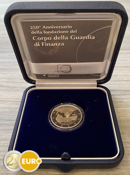 2 euros Italia 2024 - Guardia Financiera BE Proof