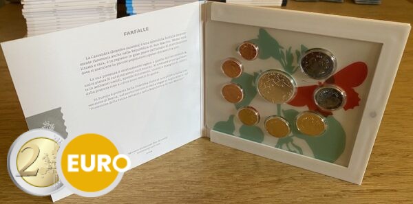 Serie de euro BU FDC San Marino 2024 + 5 euros mariposa