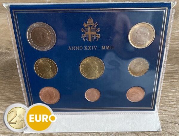 Serie de euro BU FDC Vaticano 2002