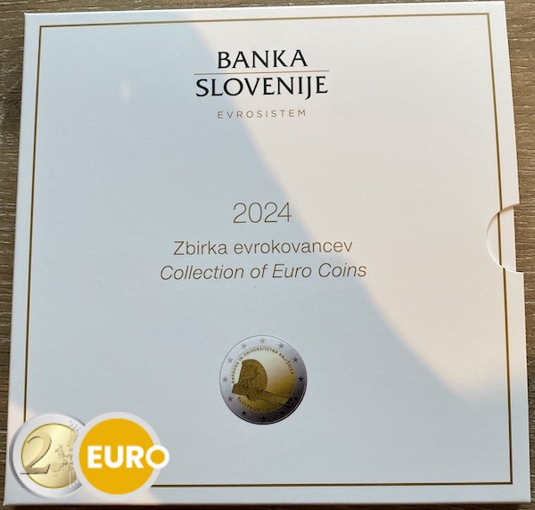 Serie de euro BU FDC Eslovenia 2024