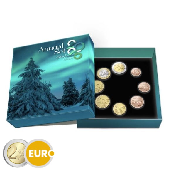 Serie de euro BE Proof Finlandia 2025