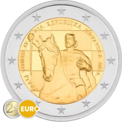 2 euros Croacia 2025 - 1100 años Croacia UNC