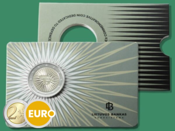 2 Euro Litauen 2025 - Verteidigung Stgl. Coincard