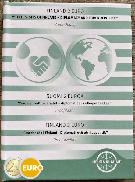 2 euro Finland 2025 - Diplomatie en Buitenlands Beleid BE Proof