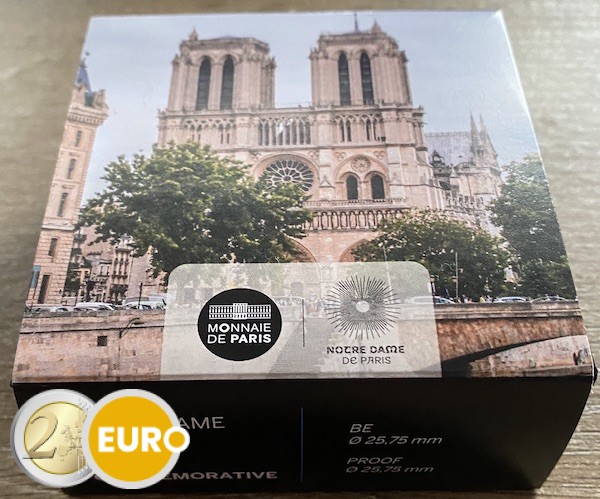 2 euros Francia 2025 - Notre Dame de París BE Proof